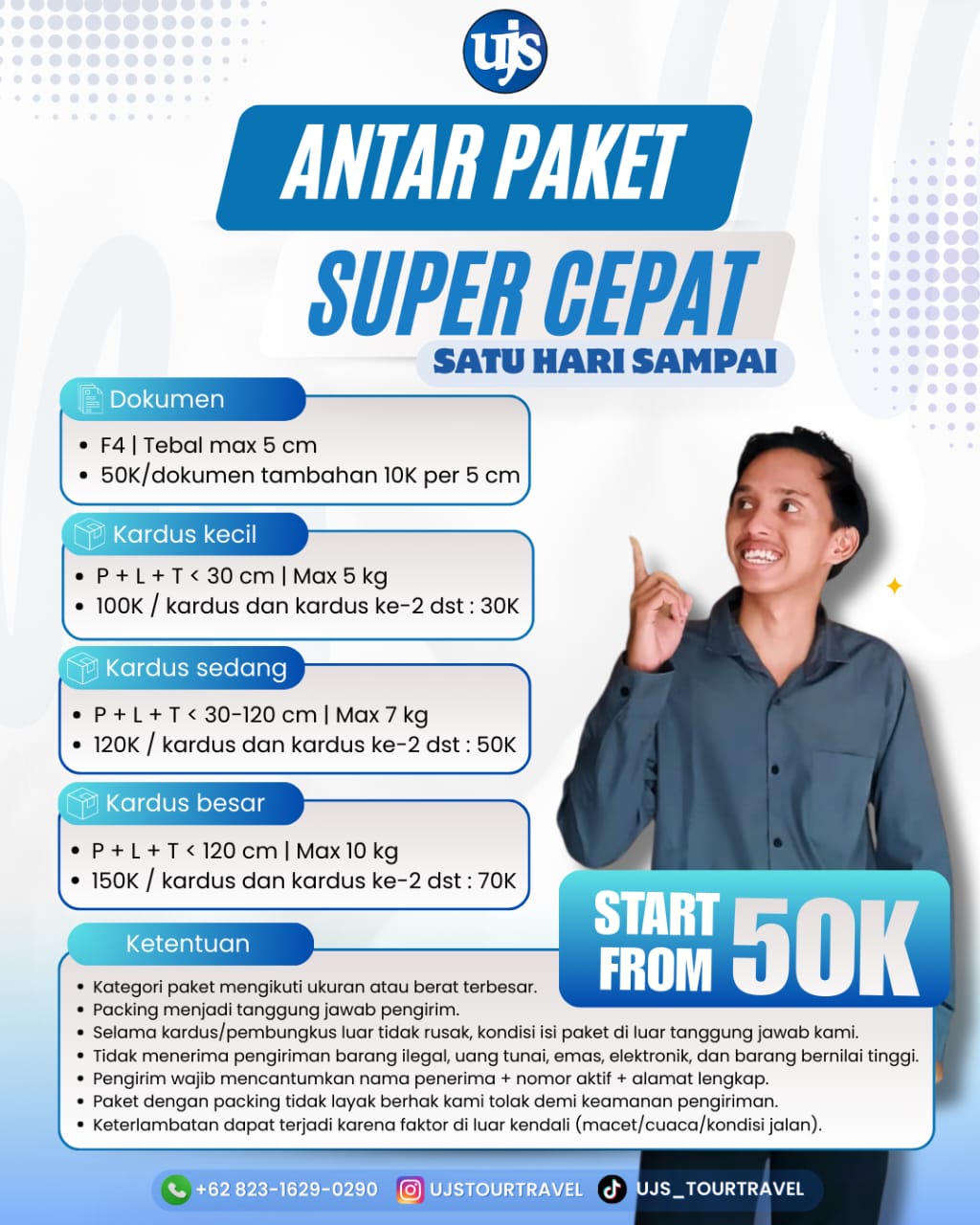 UJS Travel Kirim Paket